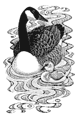 Wood-engraving by Colin See-Paynton (for Gwasg Gregynog)
