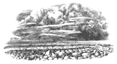 Wood-engraving from Cheshil Beach (Old School Press)