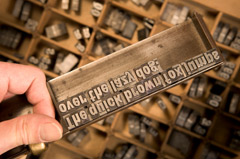 Letterpress Composing Stick